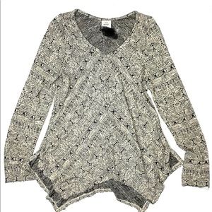 Knox Rose Asymmetrical Sweater
